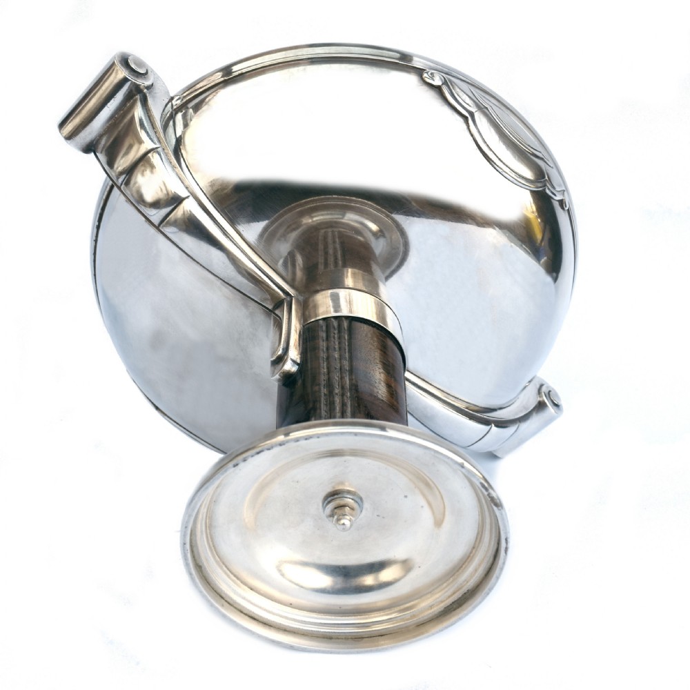 Art Deco Silver Plated French Comport Coupe, c1930 View X