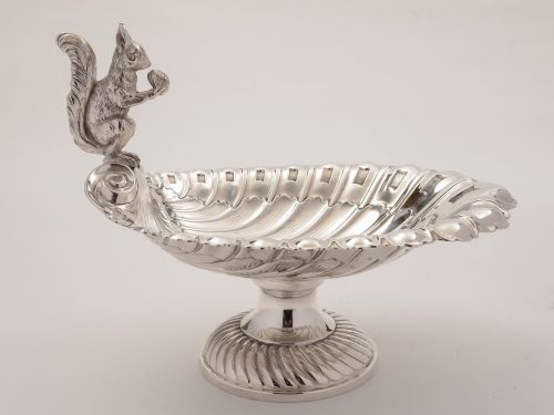Wmf Squirrel Nut Dish, Circa 1910