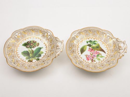 Pair of Victorian Staffordshire Serving Dishes, Circa 1880