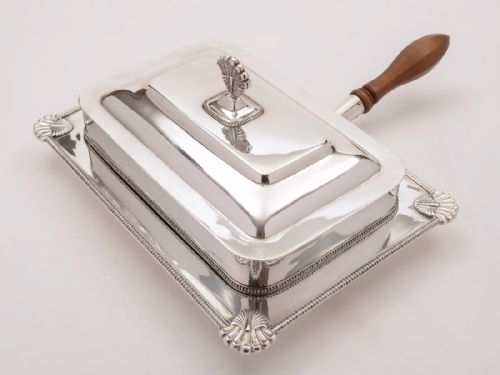 Edwardian Silver Plated Serving Dish, Circa 1905