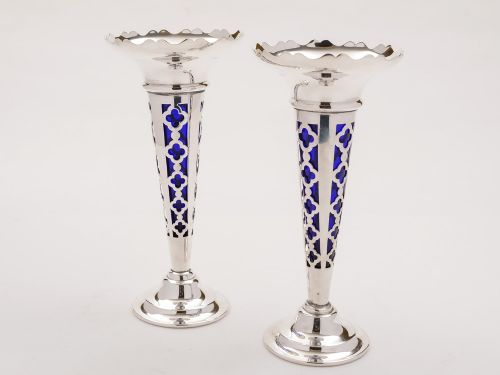 Pair of Art Deco Vases, Circa 1930