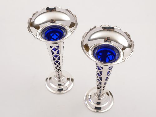 fig 1. Pair of Art Deco Vases, Circa 1930