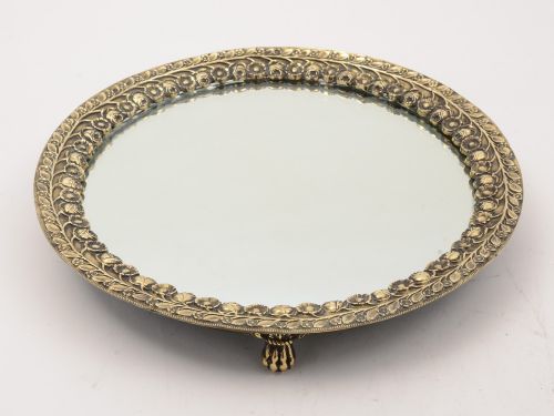 Edwardian Mirrored Plateau, Circa 1905