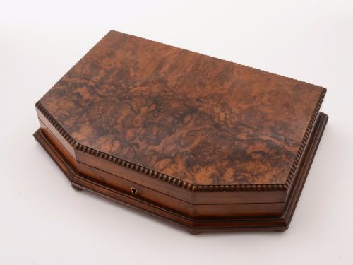fig 1. Edwardian Cased Mother of Pearl Fish Set, Circa 1905