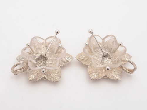 Pair of Elkington Silver Plated Salts, 1892