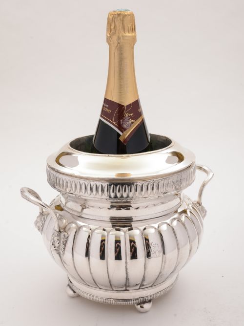fig 1. Georgian Sheffield Plated Champagne Bucket