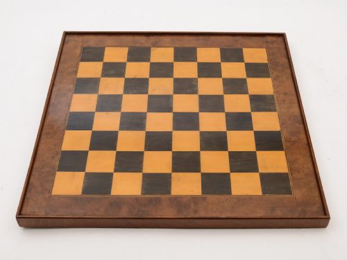 Victorian Wooden Chessboard, Circa 1880