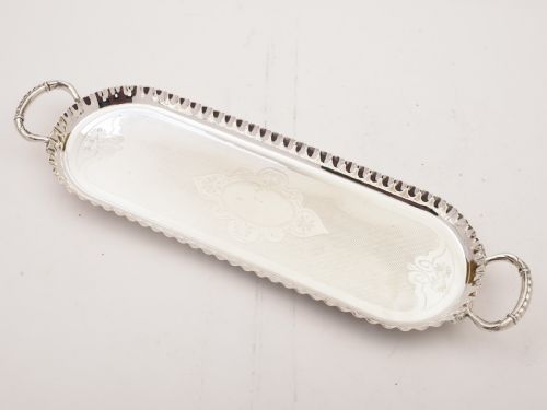 Wmf Silver Plated Serving Tray, Circa 1900