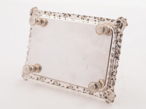 fig 1. Victorian Silver Tray-Based Toast Rack, Sheffield 1892