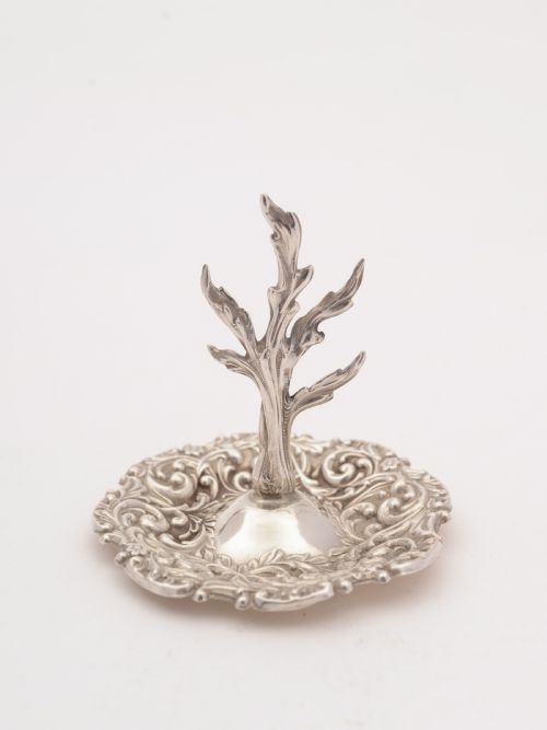 Edwardian  Silver Ring Tree, Birmingham 1904