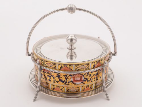 Spode China Preserve Dish, Circa 1900