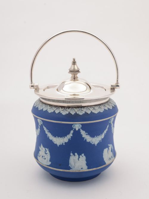 China Wedgwood Biscuit Barrel, Circa 1905
