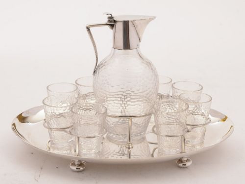 Edwardian Liqueur Set, Circa 1905