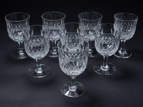 Set of 8 Fabulous Wine Glasses Made by Webb
