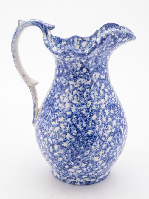 Charming Large China Pitcher/jug, Circa 1890