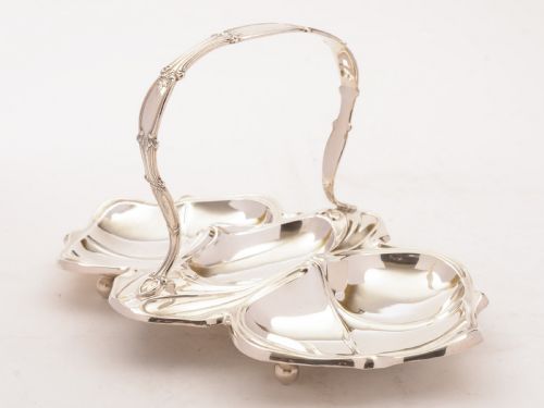 fig 1. Fabulous Art Nouveau Serving Dish, Circa 1900