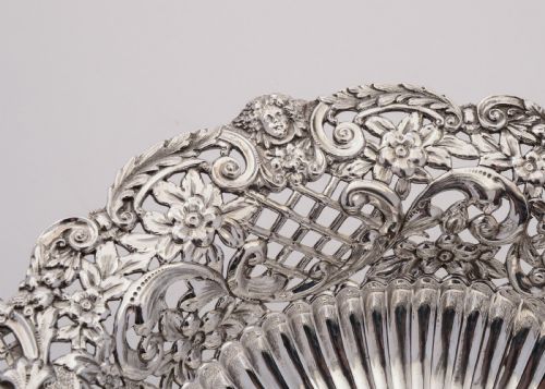 fig 1. Stunning Edwardian Silver Plated Bowl, Circa 1905