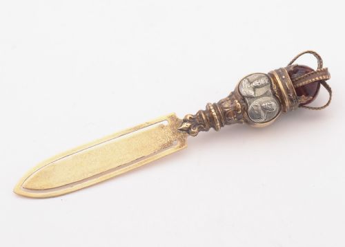 Nice Edward VII Coronation Bookmark, 1901