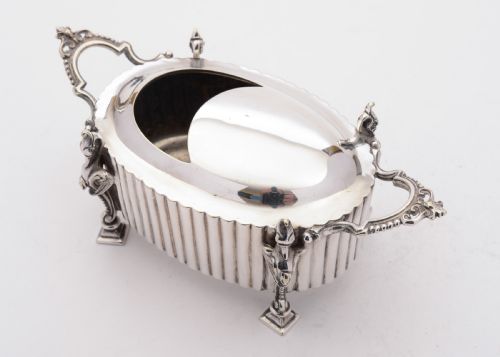 Superb Victorian Silver Plated Spoon Warmer, Circa 1880