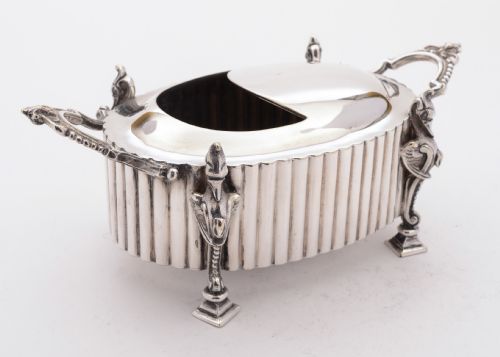 fig 1. Superb Victorian Silver Plated Spoon Warmer, Circa 1880