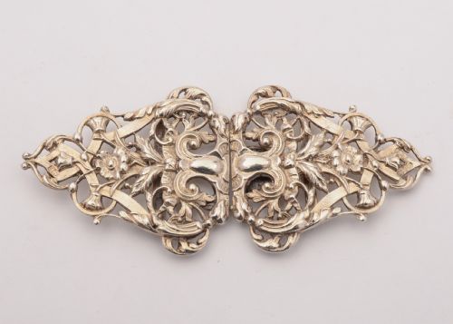 Fabulous Silver Nurses Buckle, Birmingham 1893