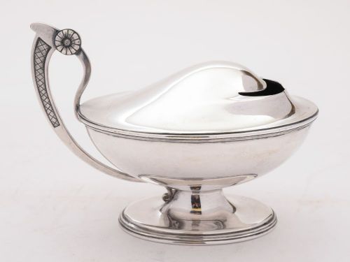 fig 1. Lovely Victorian Silver Plated Spoons Warmer, Circa 1890