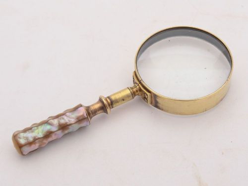 Gorgeous Edwardian Coddington Magnifying Glass, Circa 1905