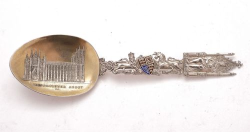 Good Edward VII  Silver Coronation Spoon - Birmingham 1901