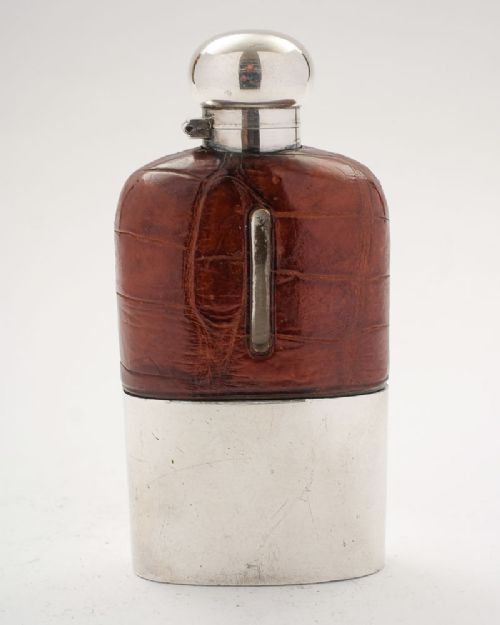 Nice Edwardian Hip Flask - Circa 1905