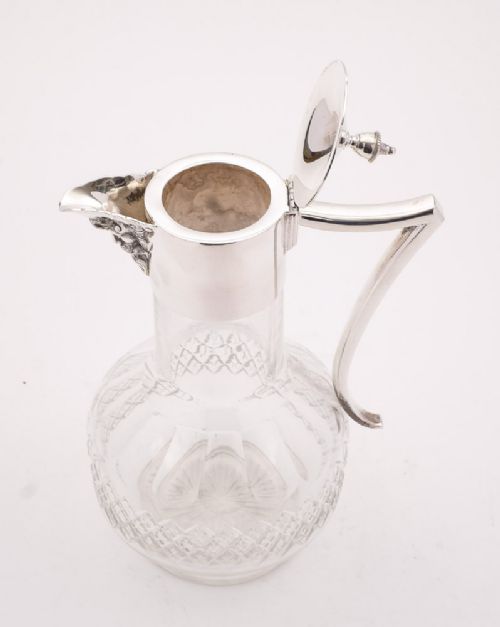 fig 1. Fabulous Victorian Claret Jug - circa 1890