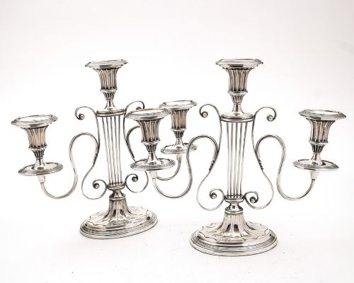 Stunning Georgian Candelabras - Circa 1810