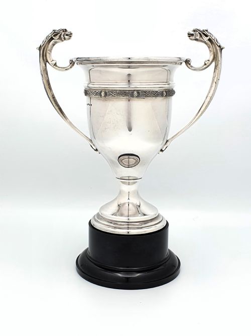 Nice Silver Plated Celtic Style Trophy Cup - Circa 1930