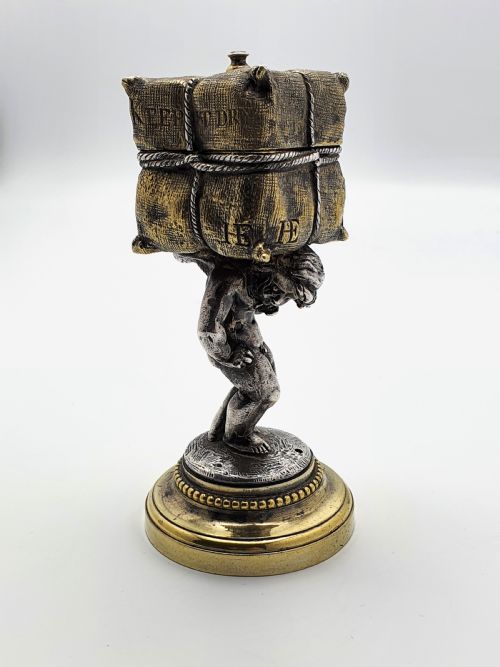 Unique Victorian Cherub Trinket/ Ring Box – English Antique - Circa 1880