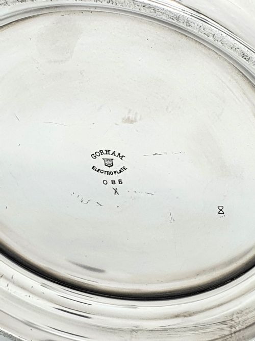 GORGEOUS AMERICAN ANTIQUE SILVERPLATED CHAMPAGNE BUCKET CIRCA 1920 - ADDITIONAL PHOTO 4