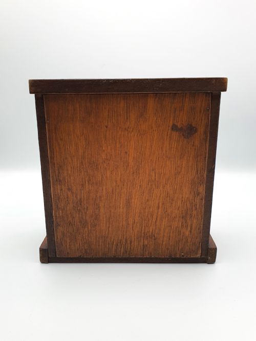 FABULOUS ANTIQUE MAHOGANY JEWELLERY CHESTBOX CIRCA 1920 - ADDITIONAL PHOTO 5