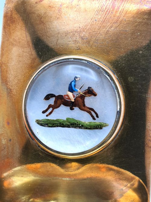 fig 1. Art Nouveau Jockey Matchbox Holder – circa 1890