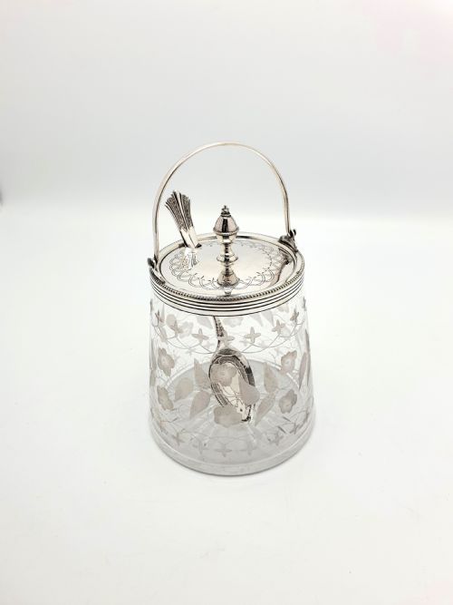Lovely Antique Victorian Preserve/jam Pot – Circa 1890