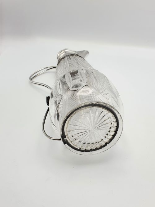FABULOUS SILVERPLATED ART CRAFTS CLARET JUG CIRCA 1900 - ADDITIONAL PHOTO 3