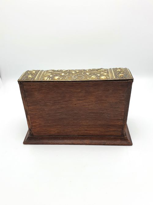 GOOD ENGLISH ART NOUVEAU EDWARDIAN DOCUMENT BOX CIRCA 1905 - ADDITIONAL PHOTO 5