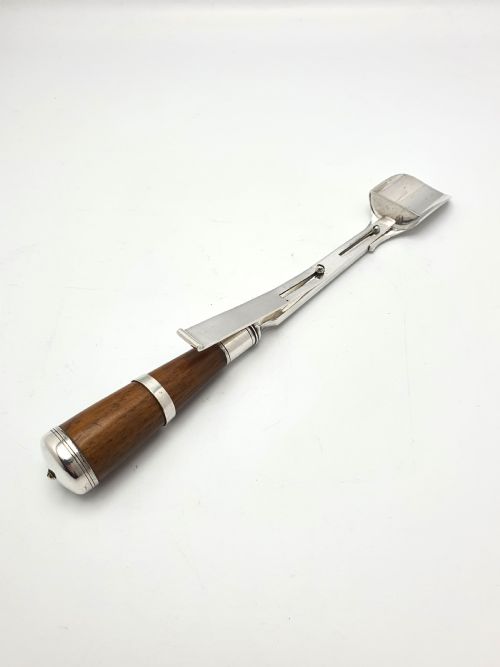 Lovely Victorian Oak Handled Stilton Scoop – Circa 1880