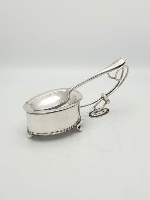 fig 1. Lovely Edwardian Silver Plated Spoon Warmer – circa 1905