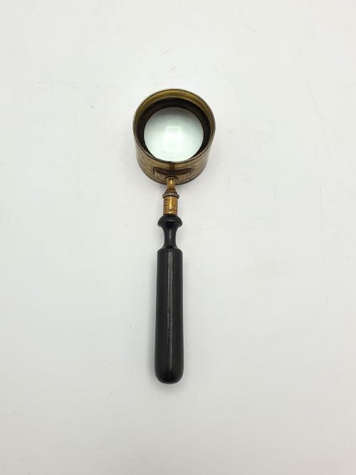 SUPER ANTIQUE VICTORIAN CODDINGTON SCIENTIFIC MAGNIFYING GLASS CIRCA 1890 - ADDITIONAL PHOTO 2