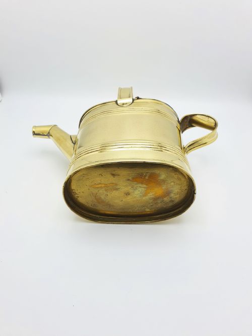 LOVELY ANTIQUE VICTORIAN BRASS WATERING CAN CIRCA 1890 - ADDITIONAL PHOTO 6
