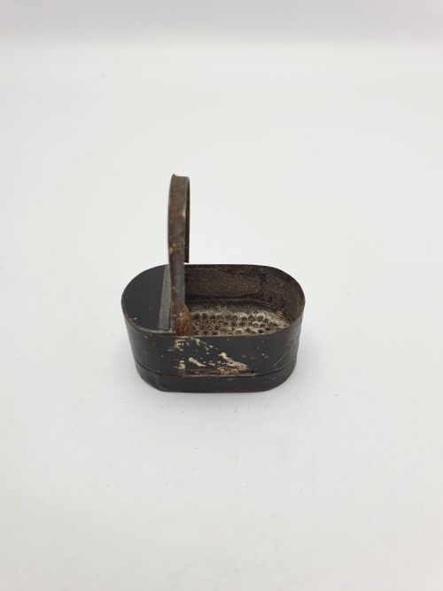NICE ANTIQUE GEORGIAN POCKET NUTMEG GRATER CIRCA 1800 - ADDITIONAL PHOTO 1