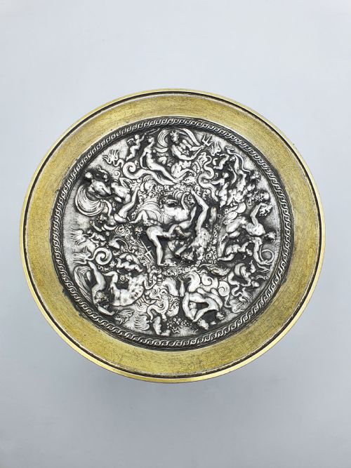 fig 1. Striking Antique Grand Tour Mythological Tazza – circa 1870