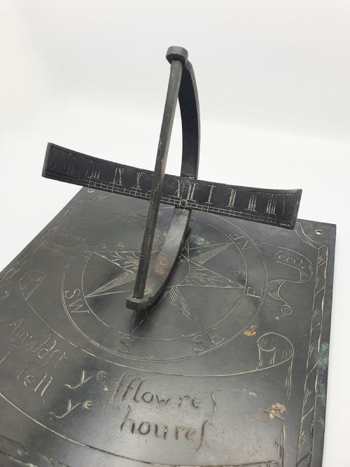 UNUSUAL ANTIQUE VICTORIAN BRASS ARMILLARY SUNDIAL CIRCA 1880 - ADDITIONAL PHOTO 3