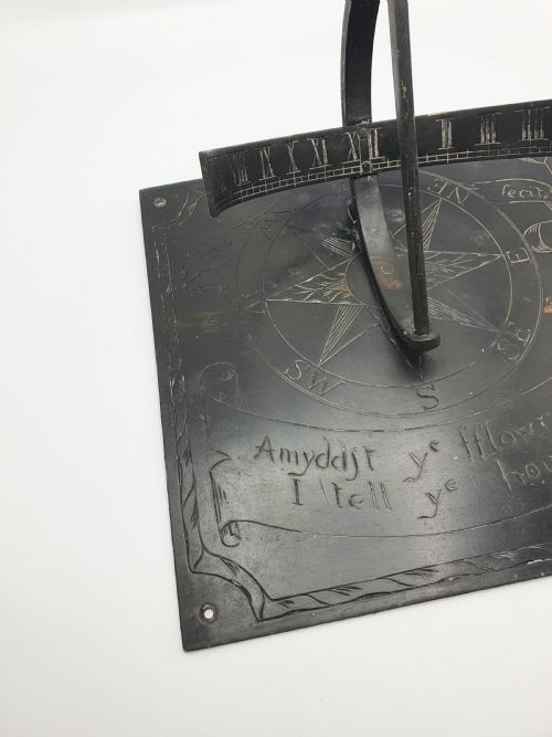 UNUSUAL ANTIQUE VICTORIAN BRASS ARMILLARY SUNDIAL CIRCA 1880 - ADDITIONAL PHOTO 4