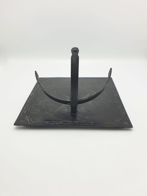 UNUSUAL ANTIQUE VICTORIAN BRASS ARMILLARY SUNDIAL CIRCA 1880 - ADDITIONAL PHOTO 6