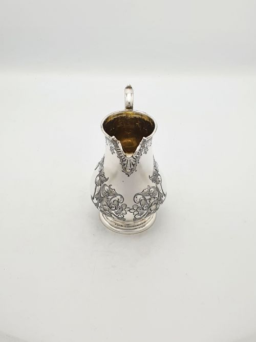 ANTIQUE VICTORIAN SILVER PLATED TWO PIECE JUG SUGAR BOWL SET CIRCA 1890 - ADDITIONAL PHOTO 8
