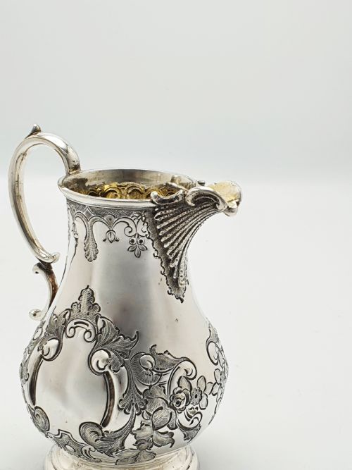 ANTIQUE VICTORIAN SILVER PLATED TWO PIECE JUG SUGAR BOWL SET CIRCA 1890 - ADDITIONAL PHOTO 12